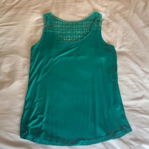 Cute crochet detail shirt